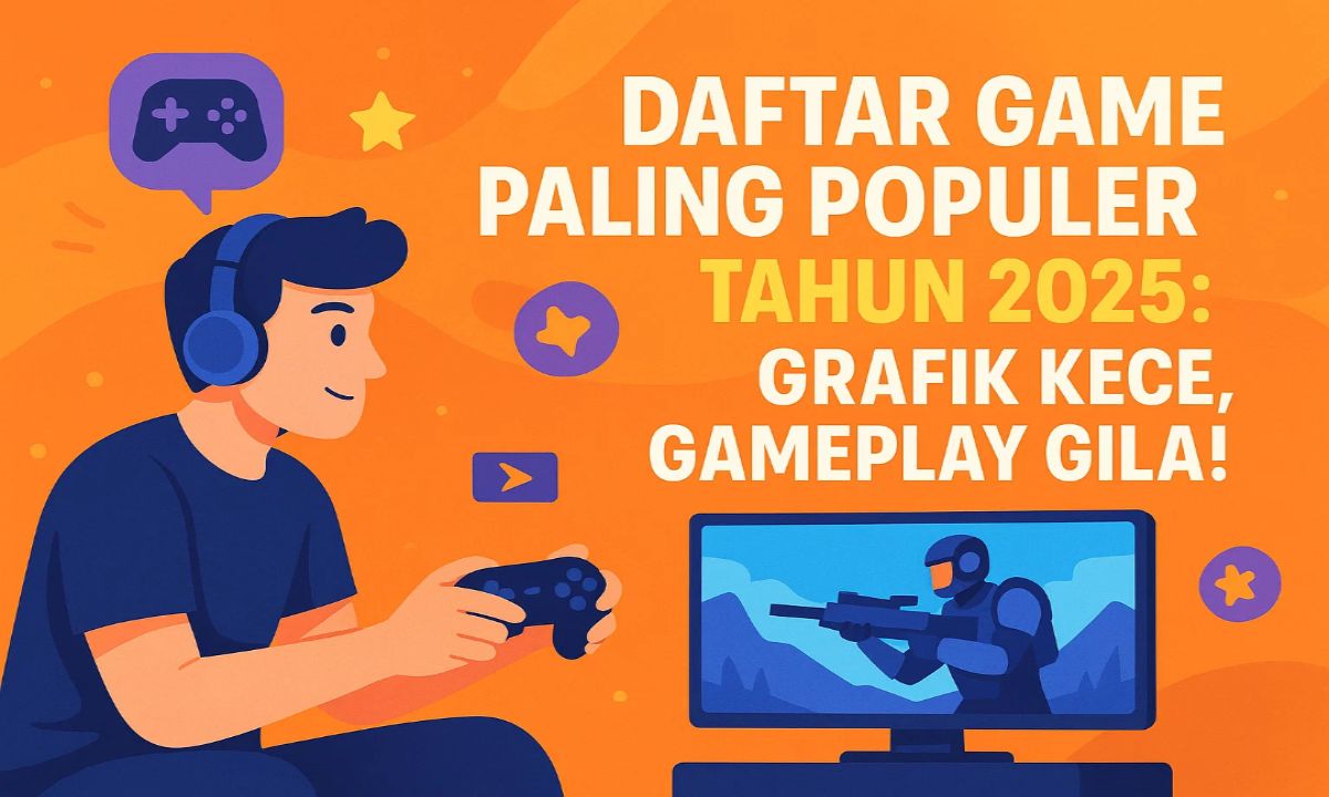 Daftar Game Paling Populer Tahun 2025: Grafik Kece, Gameplay Gila!