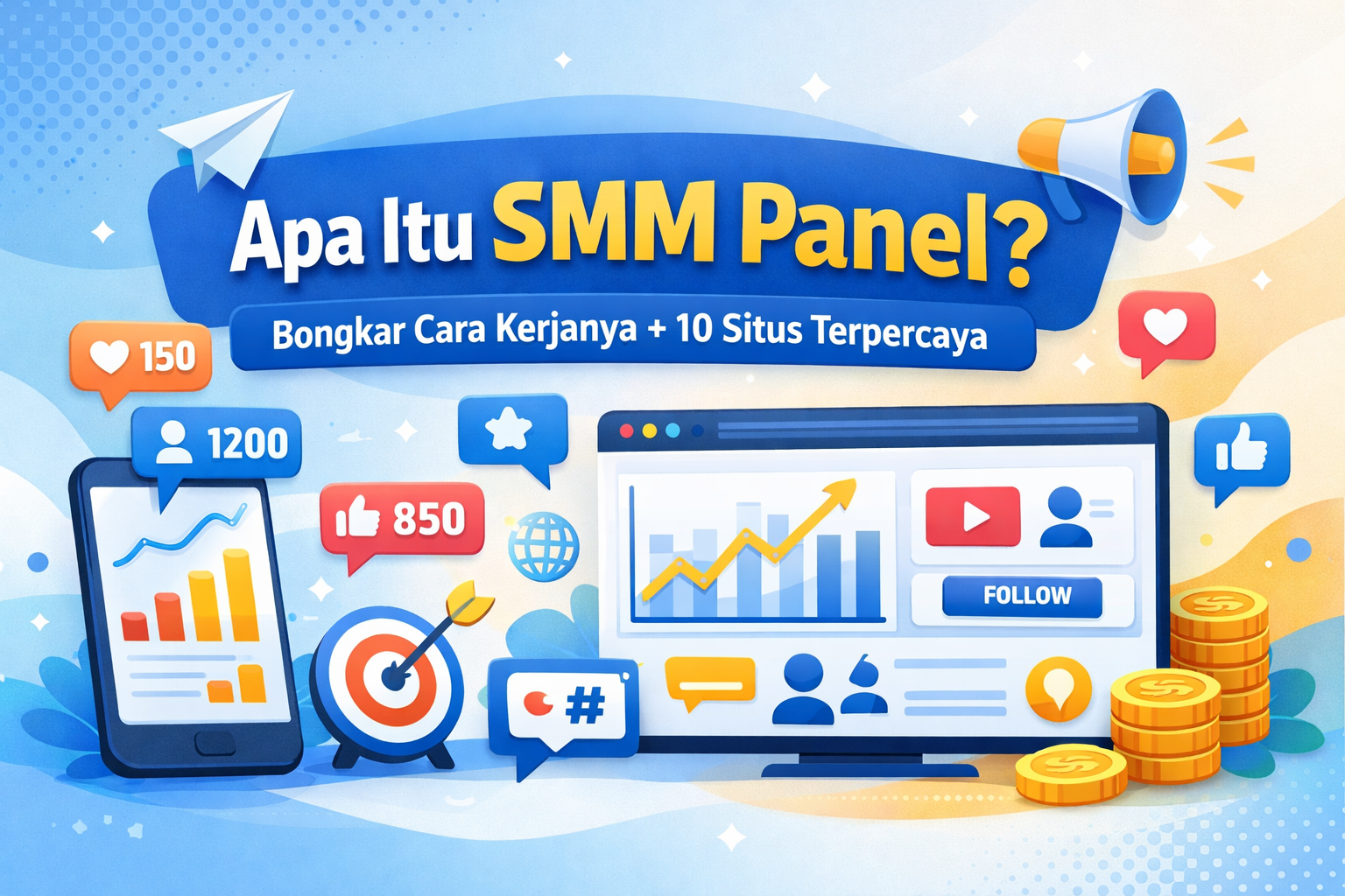 Apa Itu SMM Panel? Bongkar Cara Kerjanya + 10 Situs Terpercaya yang Banyak Dipakai